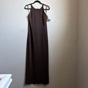 Jessica McClintock Women's Dark Brown Dress Size 13/14